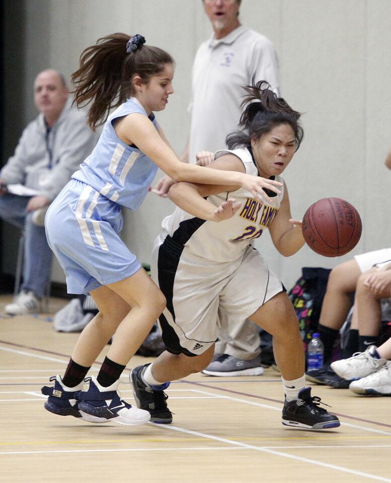 Photo Gallery: Holy Family vs. Ramona Convent in Horizon League girls basketball