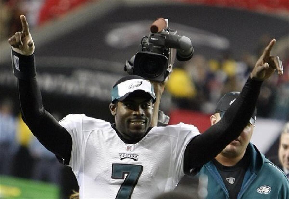 Welcome back: Vick still rules in Atlanta - The San Diego Union