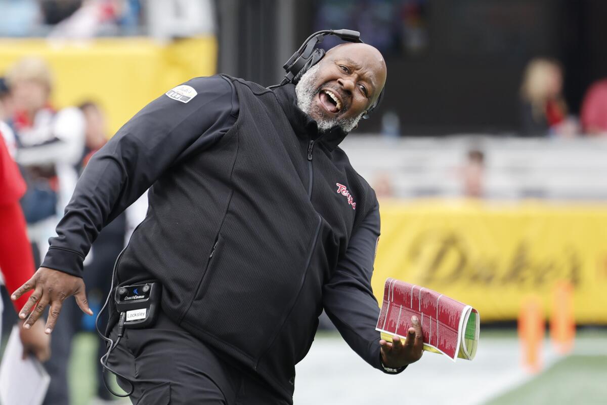 Coach Mike Locksley wiil face his alma mater when Maryland hosts Towson in  season opener - The San Diego Union-Tribune