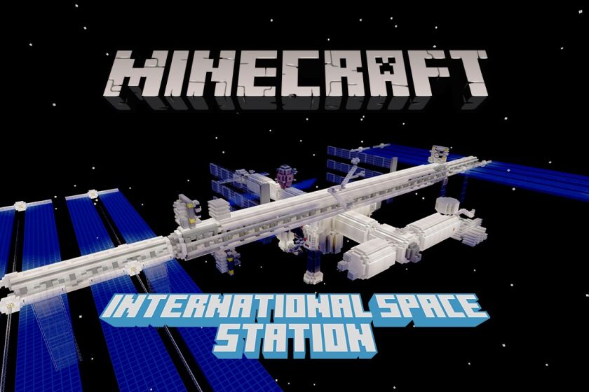 "Minecraft's" educational content, which includes a look at the International Space Station, remains free through the end of June.