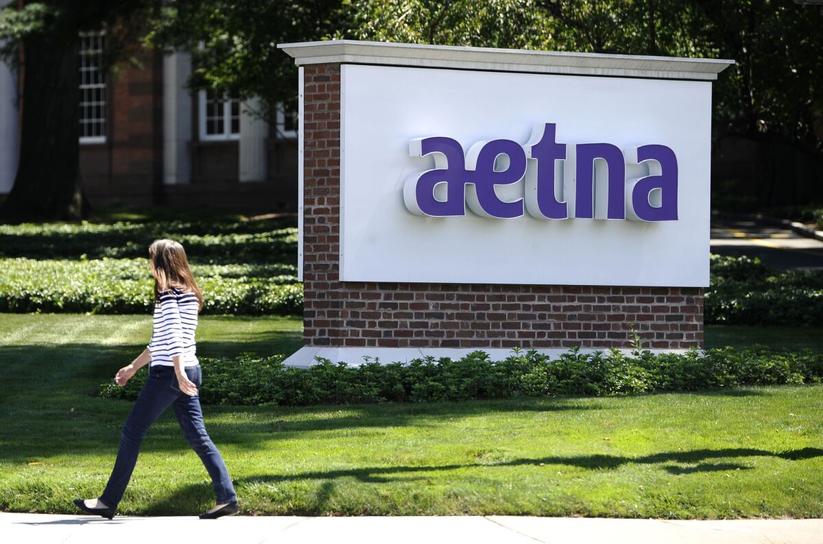 Aetna Inc., headquartered in Hartford, Conn., said it would increase its minimum wage to $16 per hour in April.
