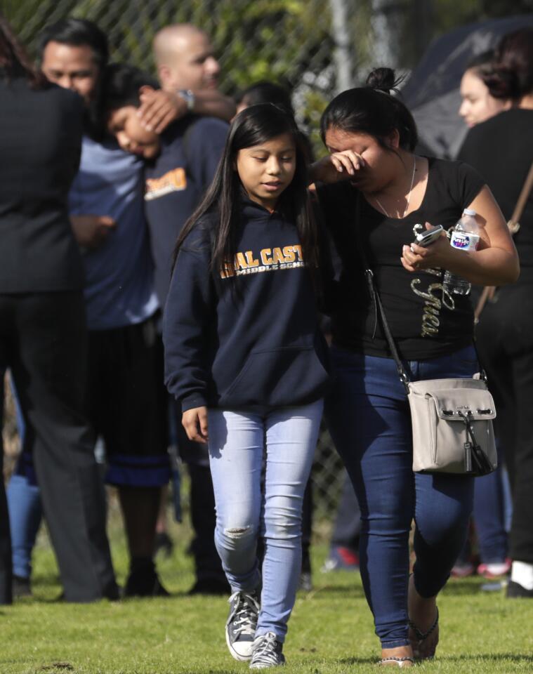 Shooting at Salvador Castro Middle School