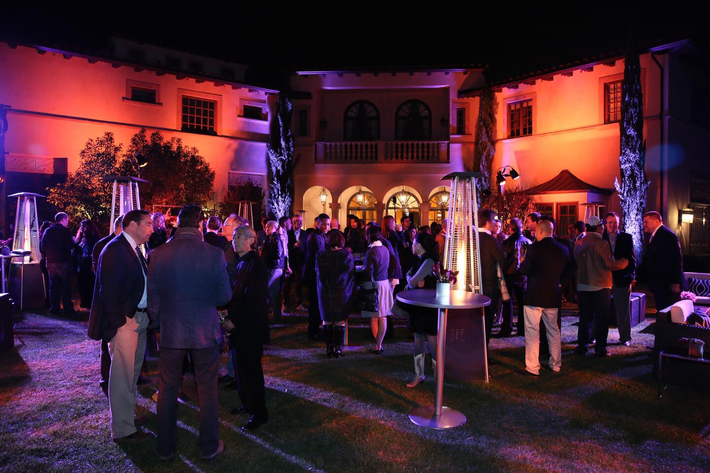 The Range Rover LWB Autobiography Black made its global debut at an exclusive reception in Beverly Hills for a selective group of owners on November 18, 2013 in Beverly Hills.