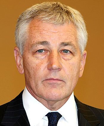 A possible Defense secretary: Sen. Chuck Hagel (R-Neb.), a decorated veteran and a member of the foreign relations committee.