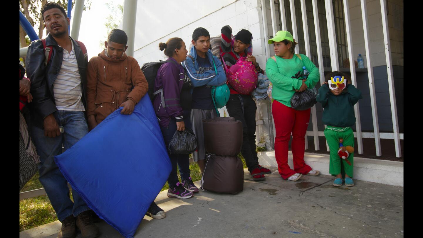 Central American migrant caravan Day-3
