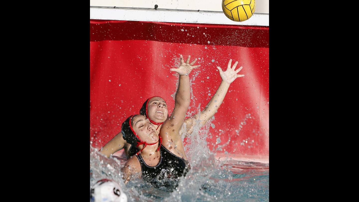 Photo Gallery: Burroughs vs. Glendale Pacific League girls' water polo