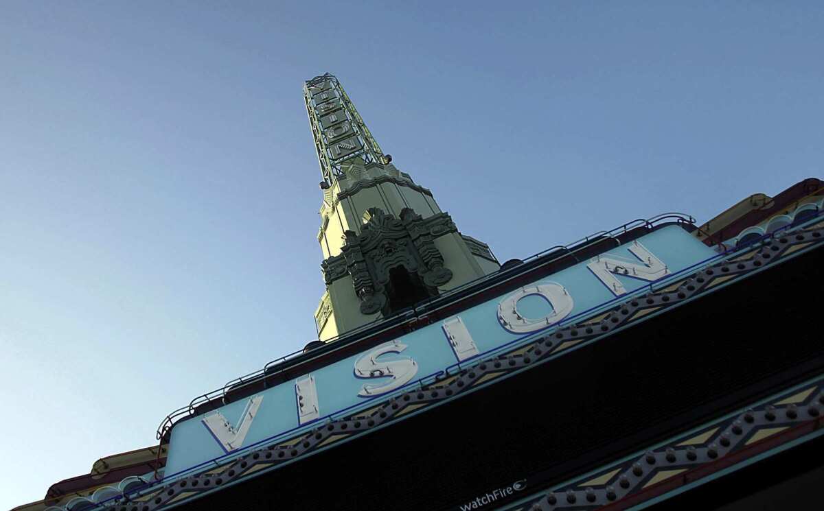 The 1931 Art Deco Vision Theatre, which overlooks Leimert Park Plaza, is in the midst of a multimillion-dollar renovation by the city of Los Angeles.