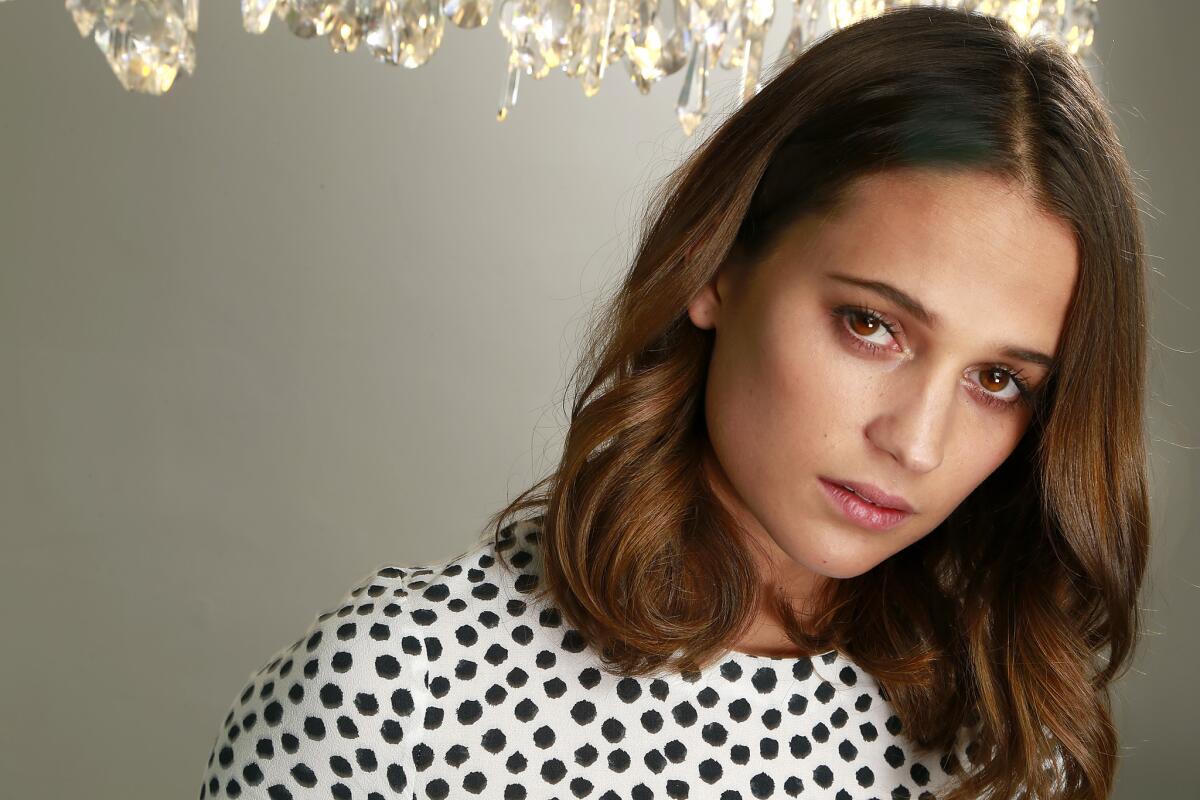 Alicia Vikander received an Oscar nomination for actress in a supporting role for "The Danish Girl."