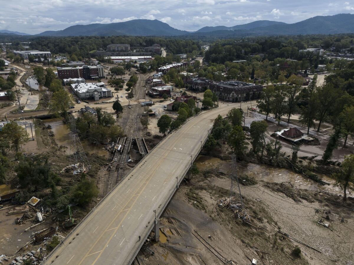 An aerial view of a mud-covered landscape.