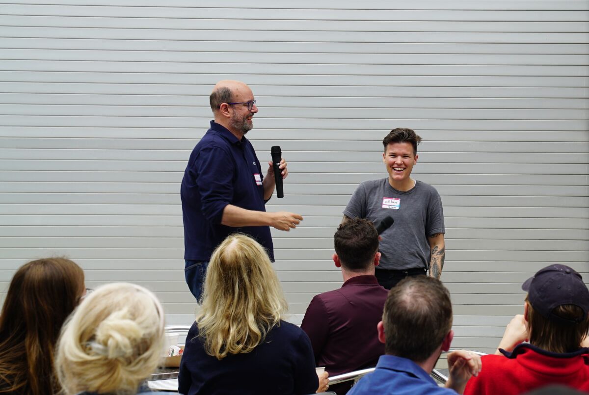 "As You Like It" co-directors Christopher Ashley and Will Davis at La Jolla Playhouse.