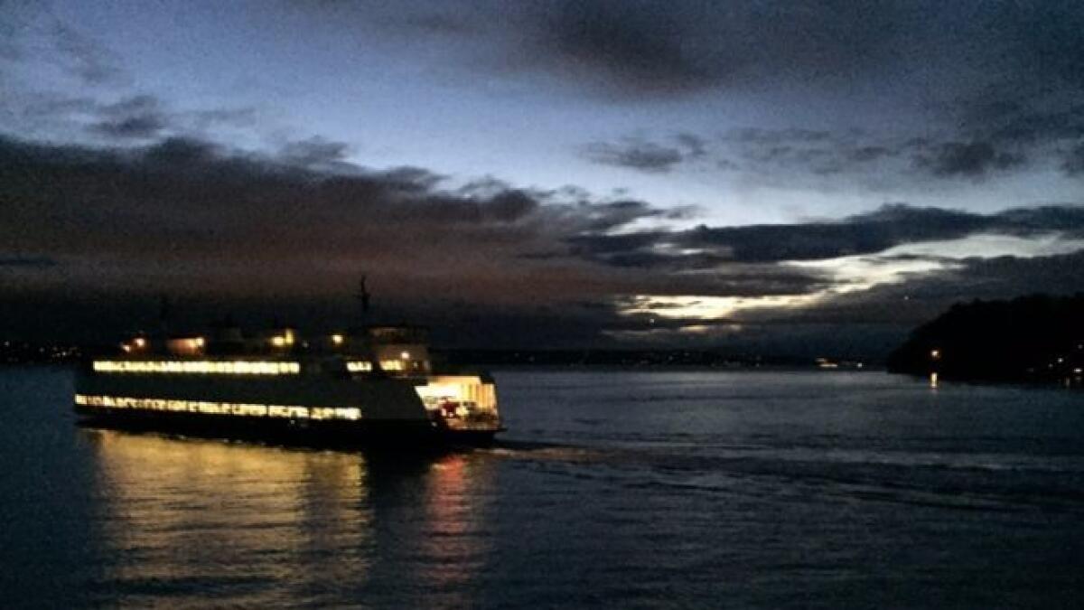 Vashon Island can only be reached by ferry.