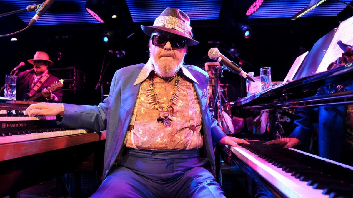 Dr. John in London on July 18, 2012.