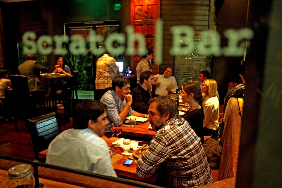 Scratch Bar, the hyper-modern gastropub in Beverly Hills, is known for serving whimsical and meticulously crafted dishes. The restaurant recently closed and is moving to a location in the San Fernando valley.