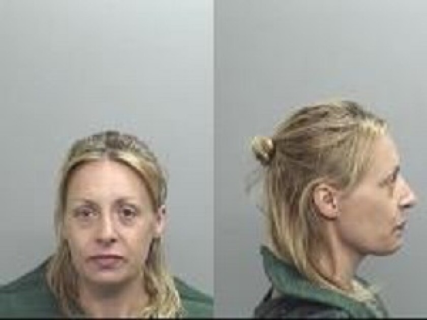 Jennifer Risch, 39, was arrested on suspicion of reckless evading after authorities said she led them on a pursuit that ended with a yoga session.