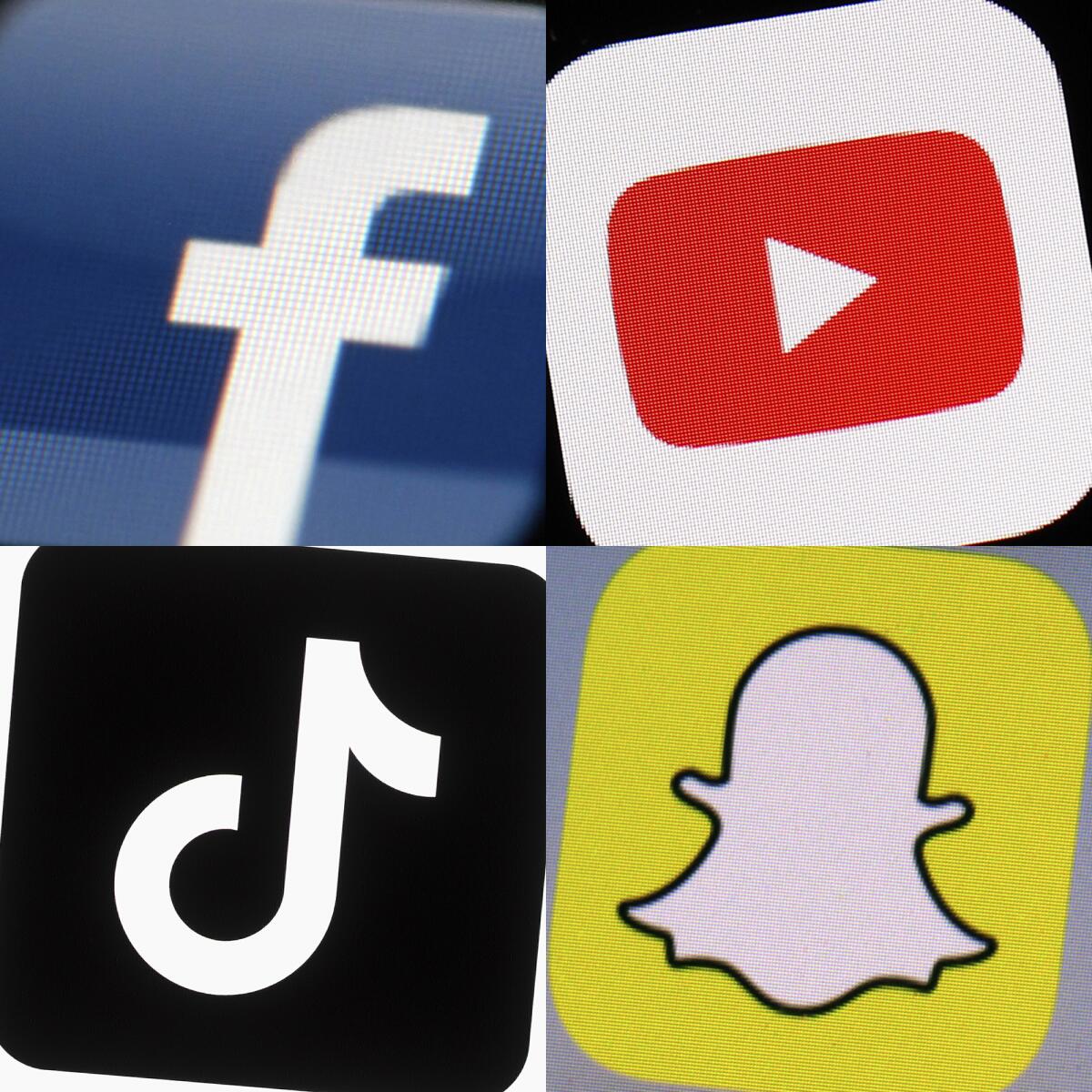 A collage of social media icons