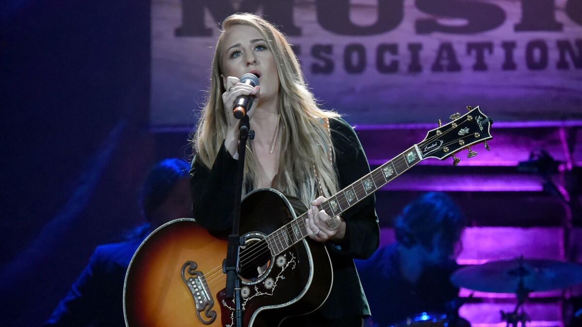 Margo Price performs during the 2017 Americana Music Assn. Honors & Awards in Nashville.