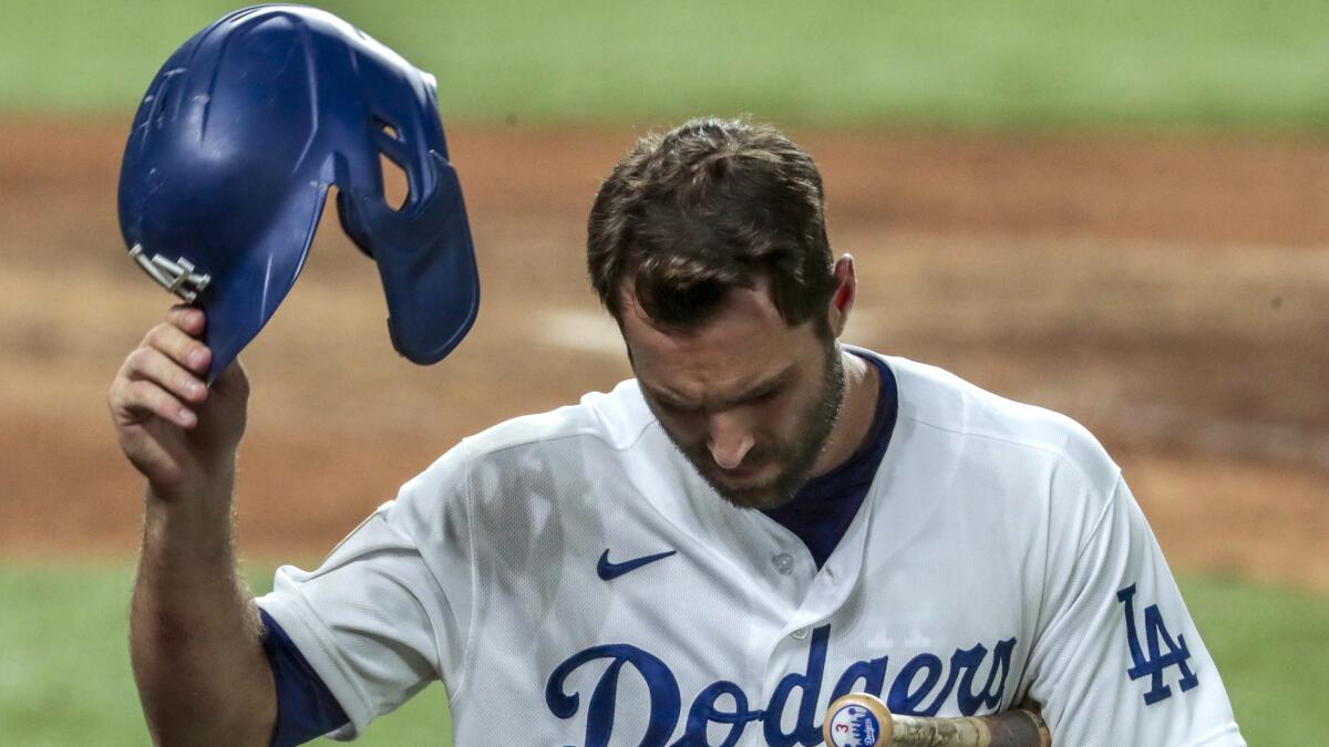 Dodgers' Chris Taylor says crucial baserunning error was 'bad read