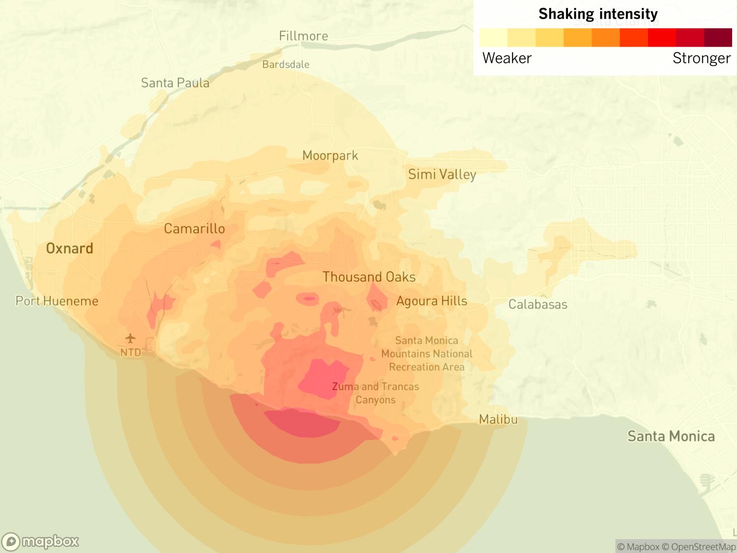Magnitude 4.6 earthquake strikes near Malibu, rattles Southern California 1