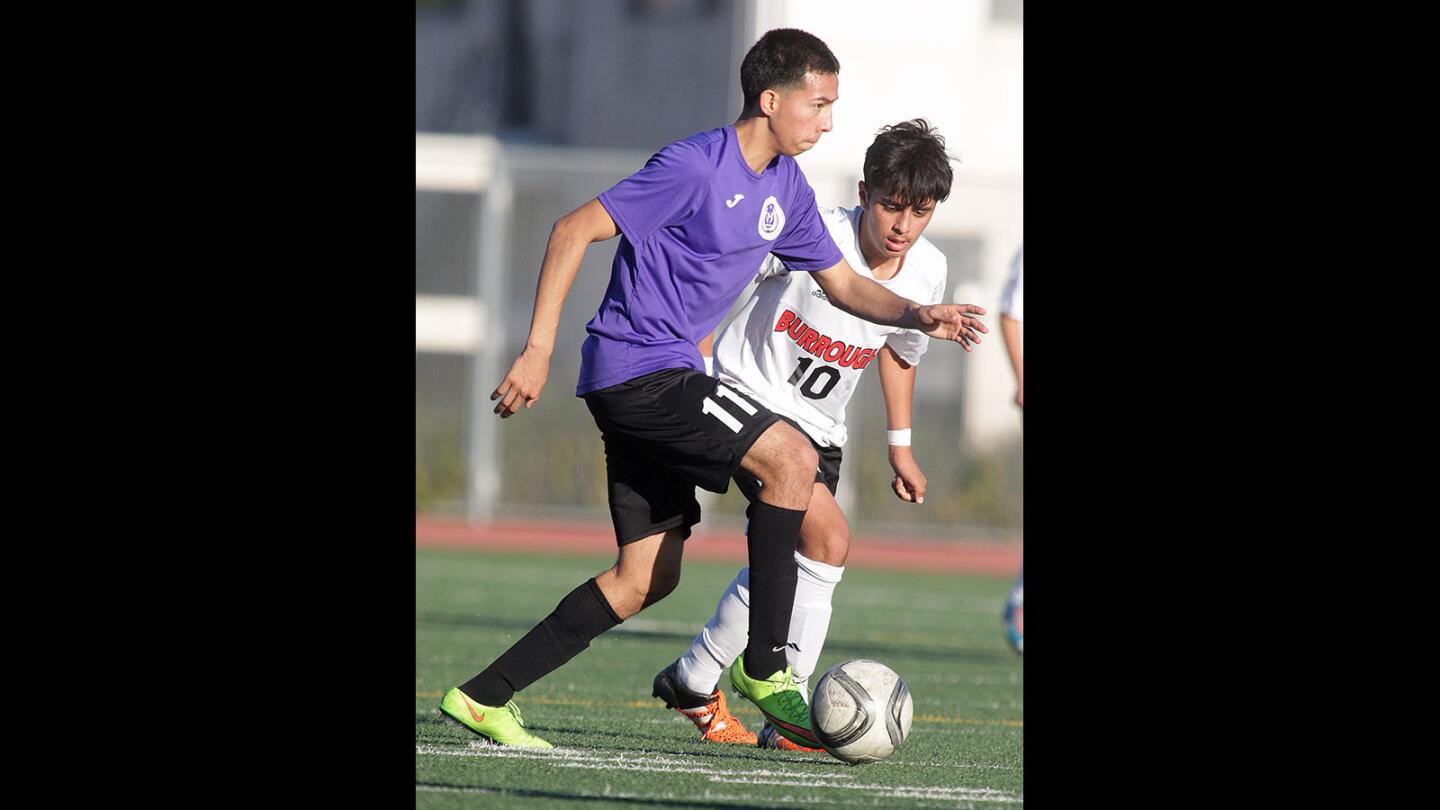 Photo Gallery: Pacific League boys' soccer, Hoover vs. Burroughs