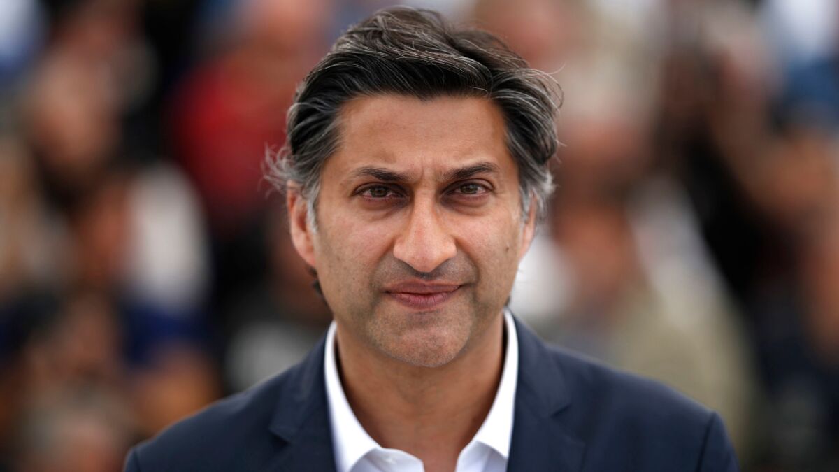 Asif Kapadia, director of the documentary "Diego Maradona," at the 2019 Cannes Film Festival in Cannes, France, on May 20.