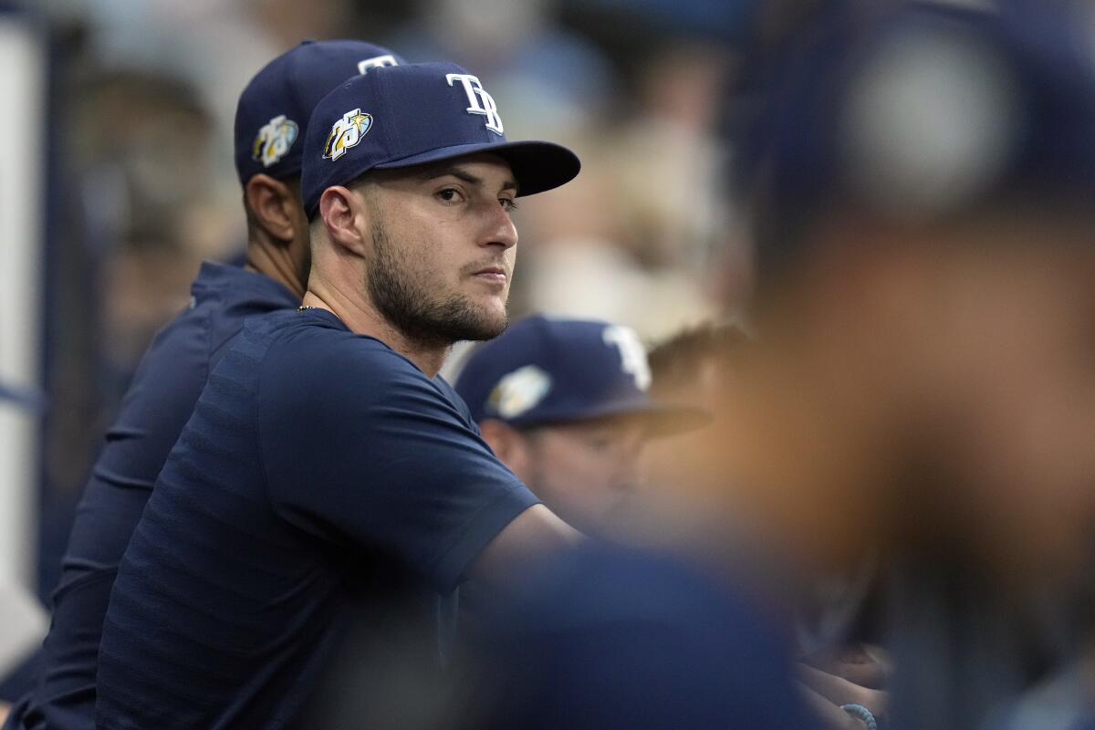 Rays ace Shane McClanahan out for the season due to left arm injury - The  San Diego Union-Tribune