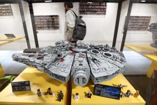 KRAKOW, POLAND - APRIL 15: Star Wars Lego model is seen at the newly opened 'Bricks And Figs' Museum in Krakow, Poland on April 15, 2023. As museum inform more than 12000 Lego figures and 300 sets will be exhibited in that place. (Photo by Jakub Porzycki/Anadolu Agency via Getty Images)