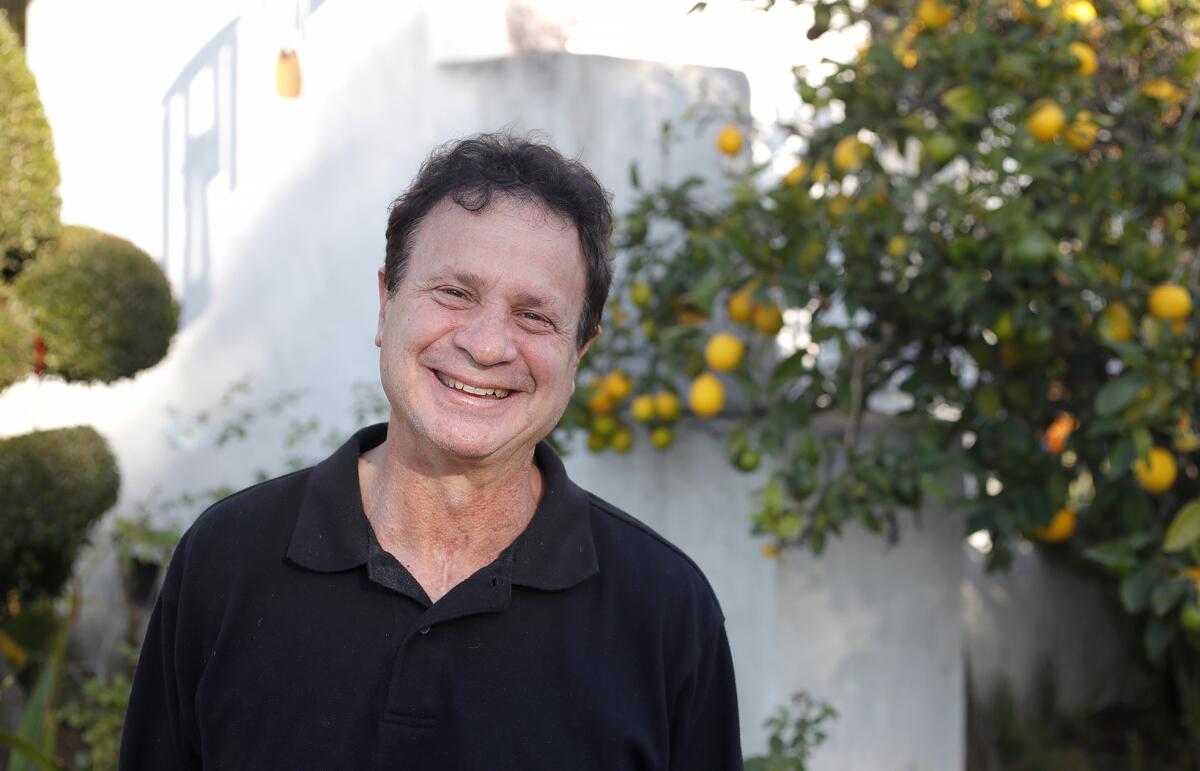 Laguna Beach City Councilman Steve Dicterow stands at his Laguna Beach home. 