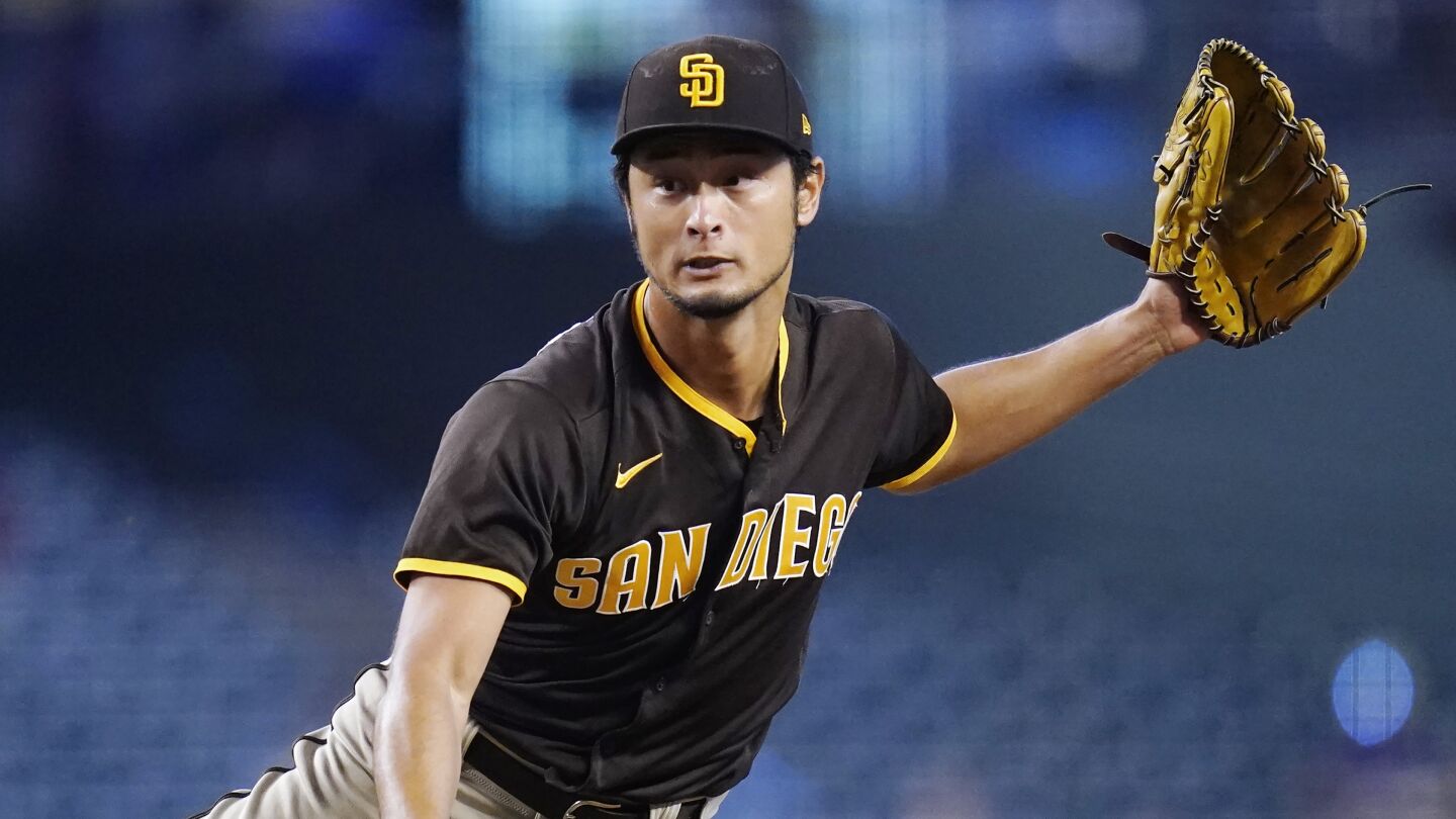 Game 1: Padres RHP Yu Darvish (16-7, 3.05 ERA)Darvish is riding a string of seven straight quality starts (6-1, 2.05 ERA), holding hitters to a .150/.206/.264 batting line over that stretch and piling up 50 strikeouts in 48 1/3 innings. He has a 2.45 ERA in 12 starts at home this year, compared with 3.50 on the road.