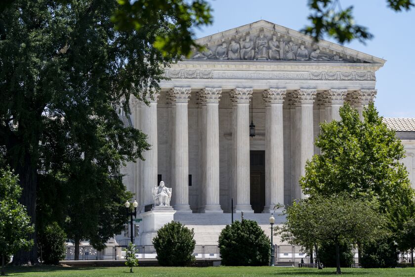 FILE - The Supreme Court is seen on Capitol Hill in Washington, July 14, 2022. The Supreme Court opens its new term on Monday, Oct. 3. (AP Photo/J. Scott Applewhite, File)