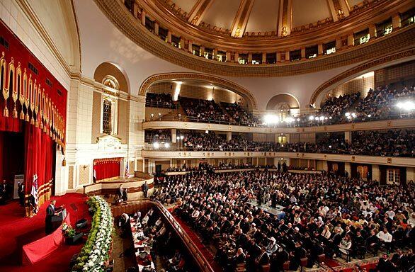 U.S. President Obama speaks at Cairo University. In his speech, Obama called for a "new beginning between the United States and Muslims," declaring that "this cycle of suspicion and discord must end." The address was designed to reframe relations after the attacks of Sept. 11, 2001, and the war in Iraq.