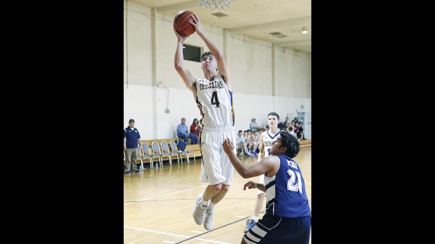 Photo Gallery: St. Monica Academy vs. New Harvest Christian boys' basketball