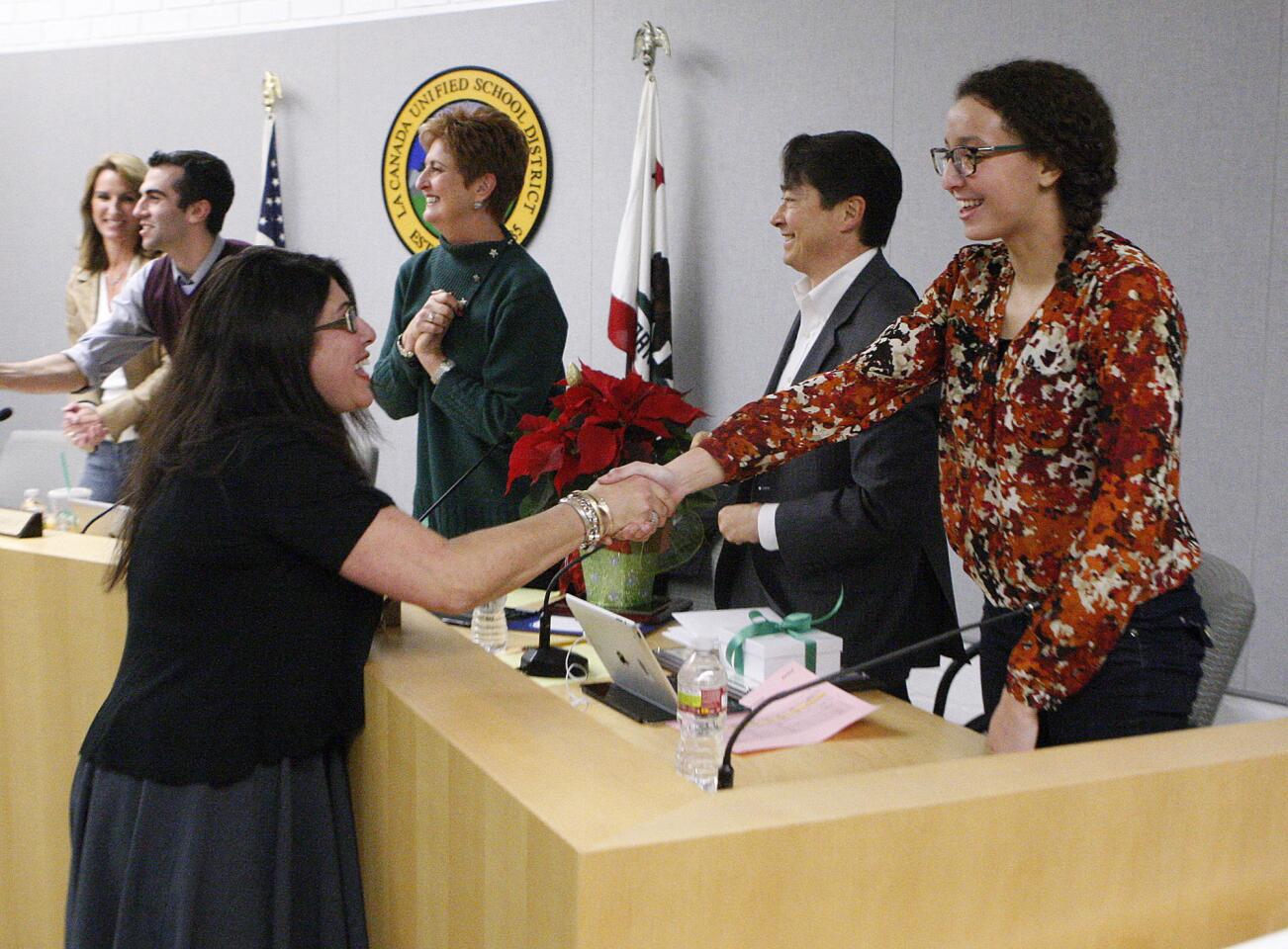 Photo Gallery: Outgoing LCUSD school board and incoming new LCUSC school board meeting