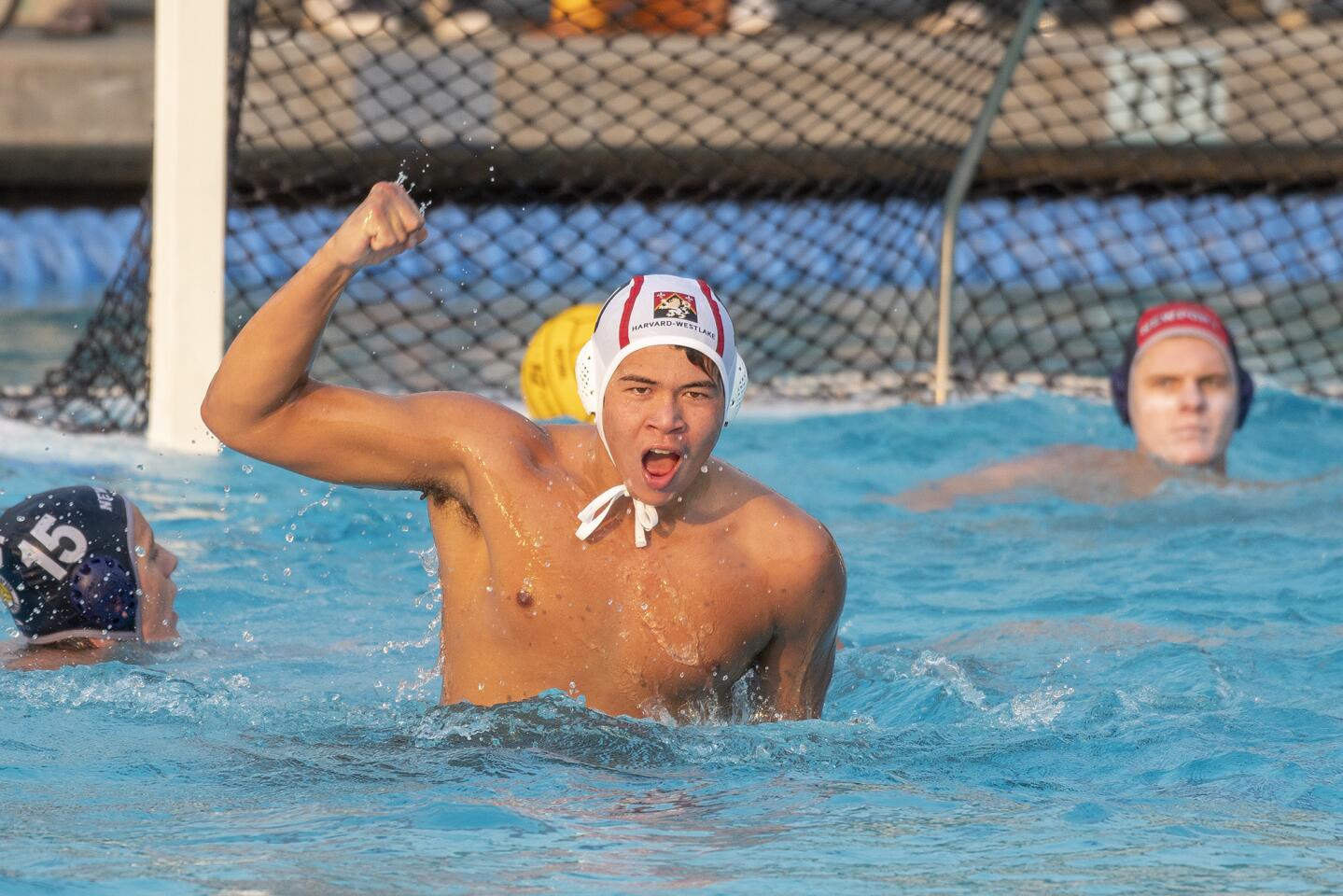 Photo Gallery: Newport Harbor vs. Harvard-Westlake in boys' water polo