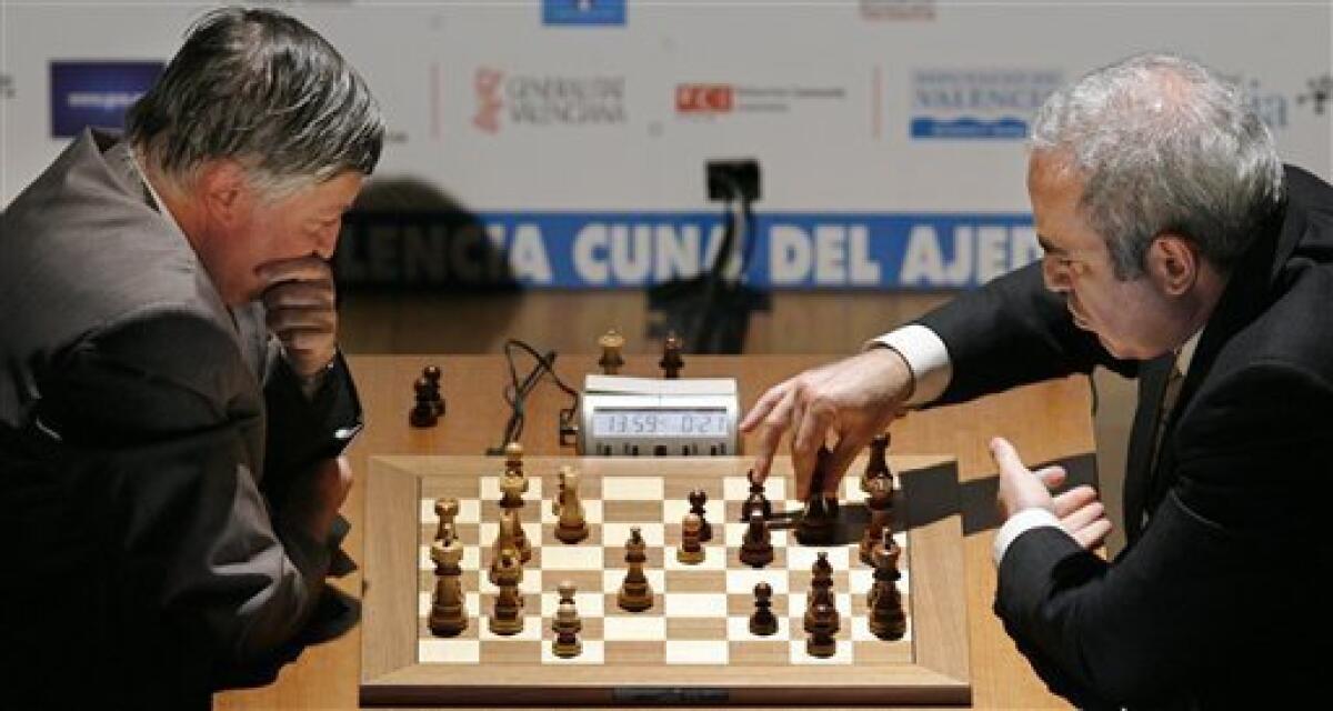 Anatoly Karpov vs Garry Kasparov. Karpov-Kasparov World Championship M