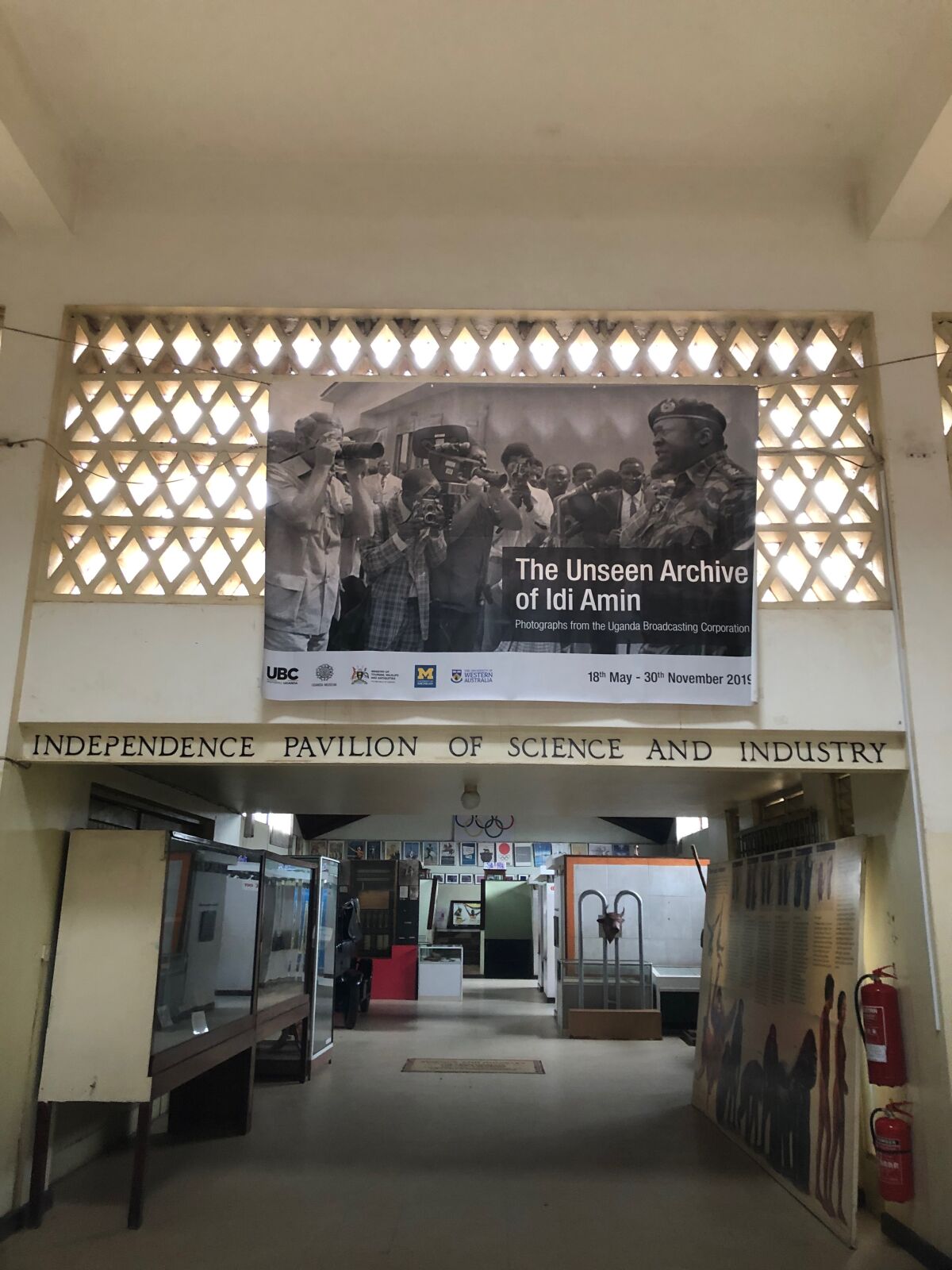 "The Unseen Archive of Idi Amin" is being exhibited at the Uganda Museum in Kampala.