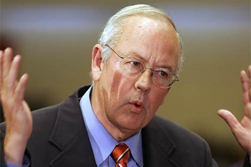 Kenneth Starr, dean of the Pepperdine University School of Law.