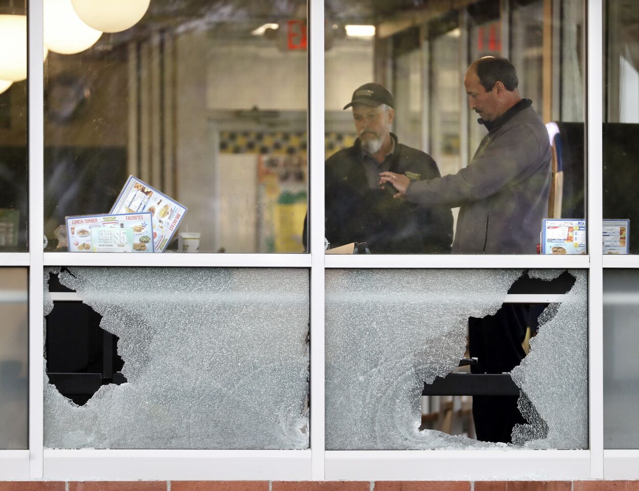 Investigator at a Nashville Waffle House where several people died after a gunman opened fire on Sunday.