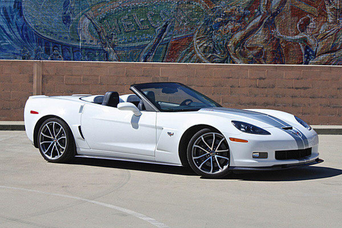 This Corvette 427 convertible has 505 horsepower, will do 0-60 in 3.8 seconds and sells for $91,320.