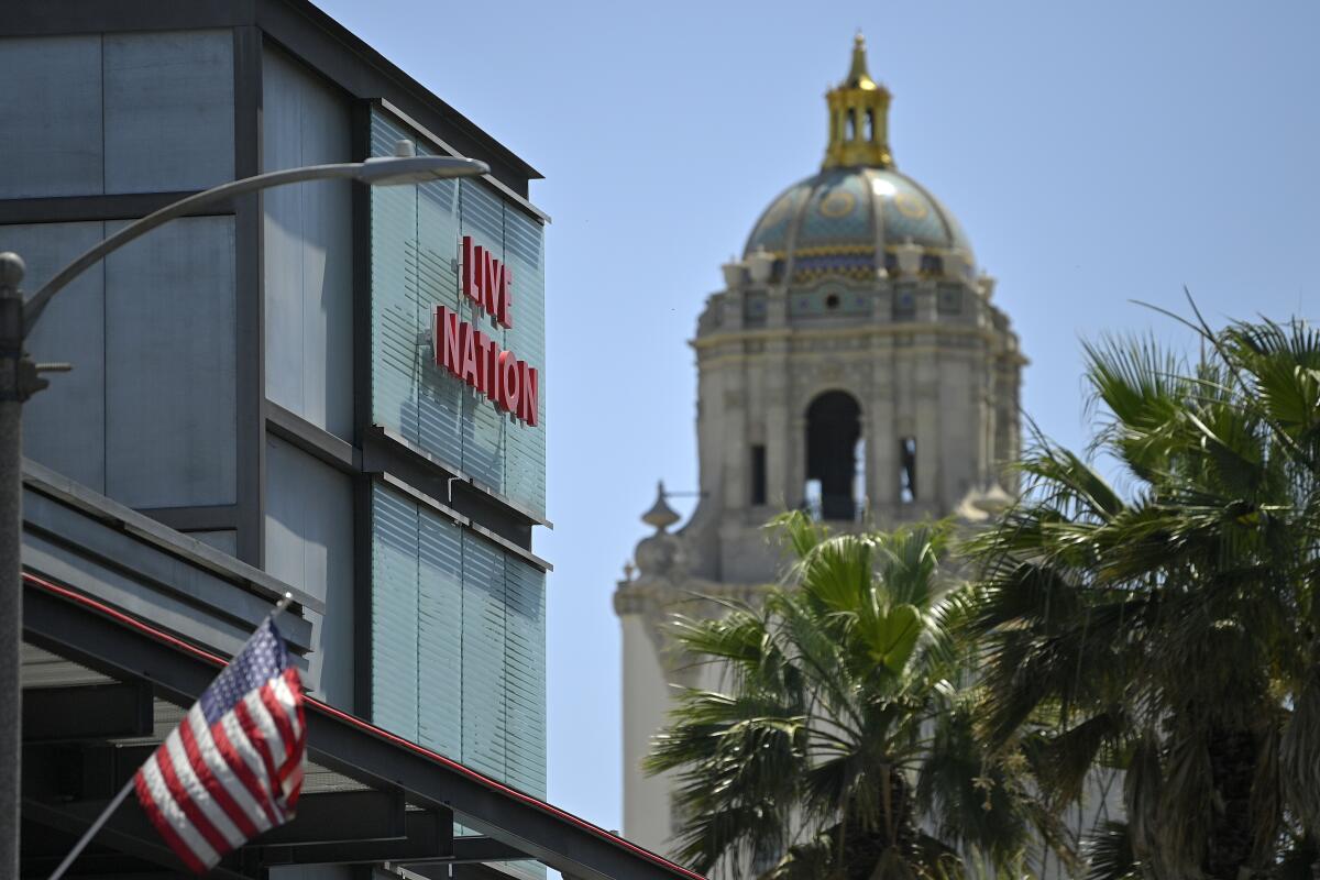 Live Nation's headquarters in Beverly Hills