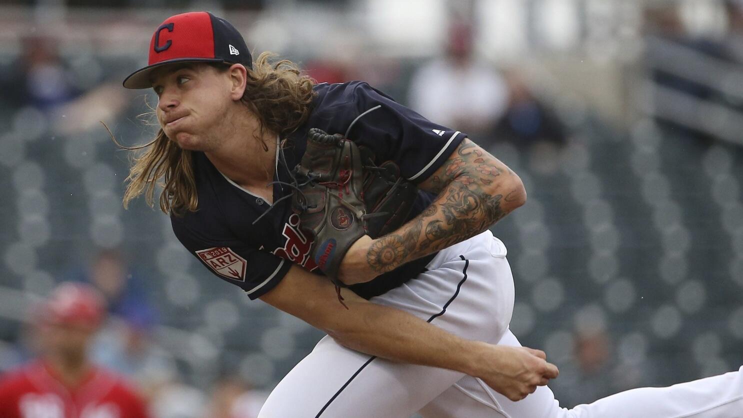 Mike Clevinger did not hold back after a Twitter user criticized his long  hair