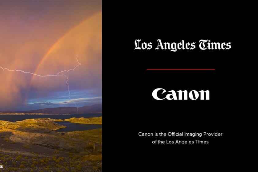 Canon is the official imaging provider of the Los Angeles Times. Lake Mead by L.A. Times Staff Photographer Allen J. Schaben.