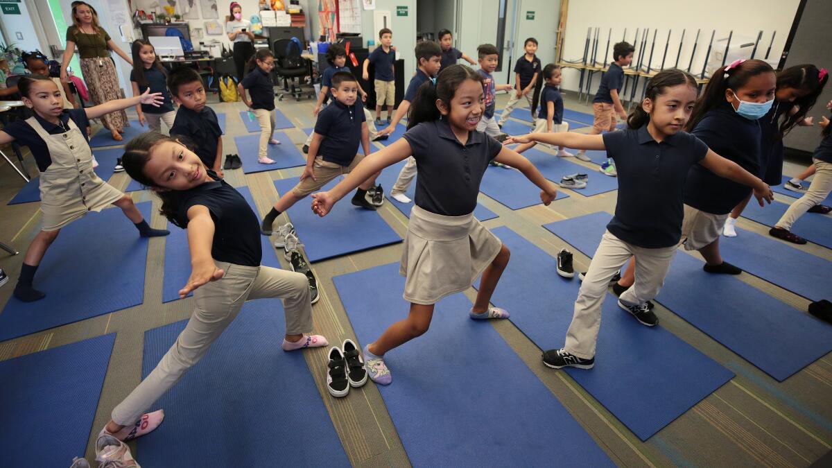 New yoga room gives students in crisis a place to de-stress at