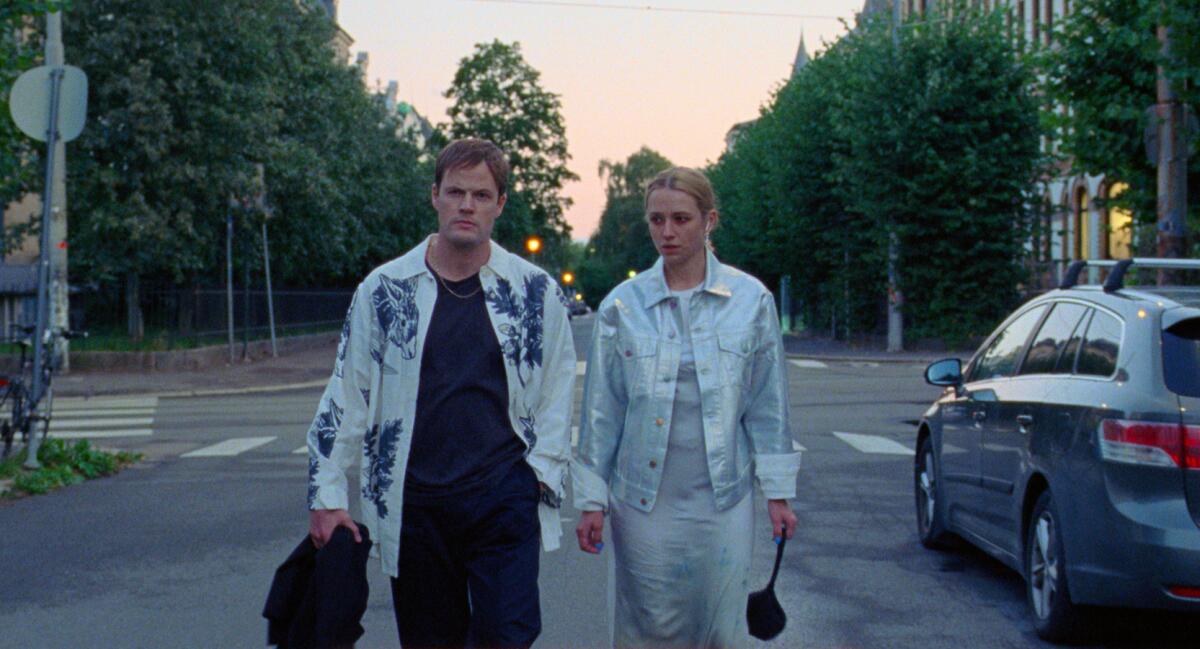Eirik Sæther and Kristine Kujath Thorp in the movie "Sick of Myself."
