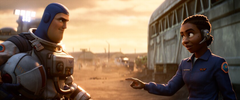 Lightyear' review: Buzz spinoff goes to adequacy, not beyond - Los Angeles Times