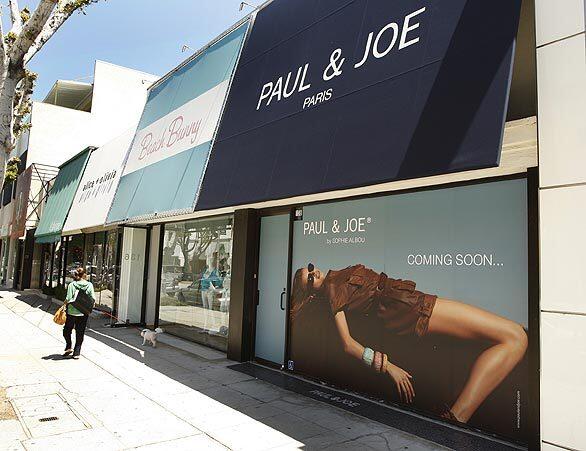 The new Paul & Joe boutique at 138 S. Robertson Blvd.