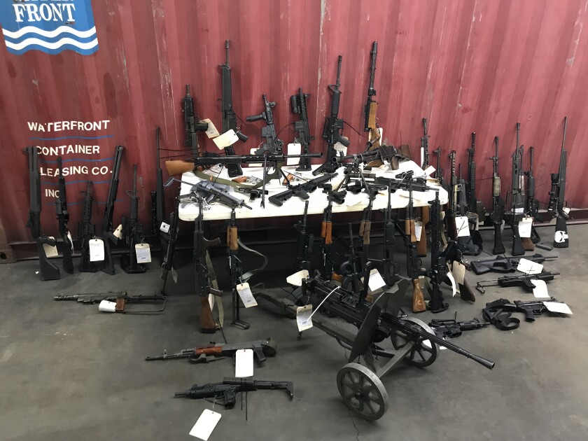 Guns found in Wei Xu’s home