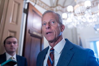 Two men.