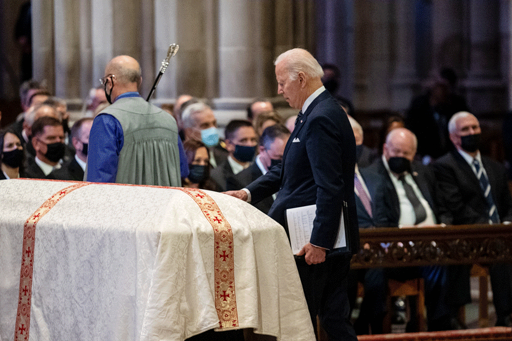 Bob Dole funeral at National Cathedral