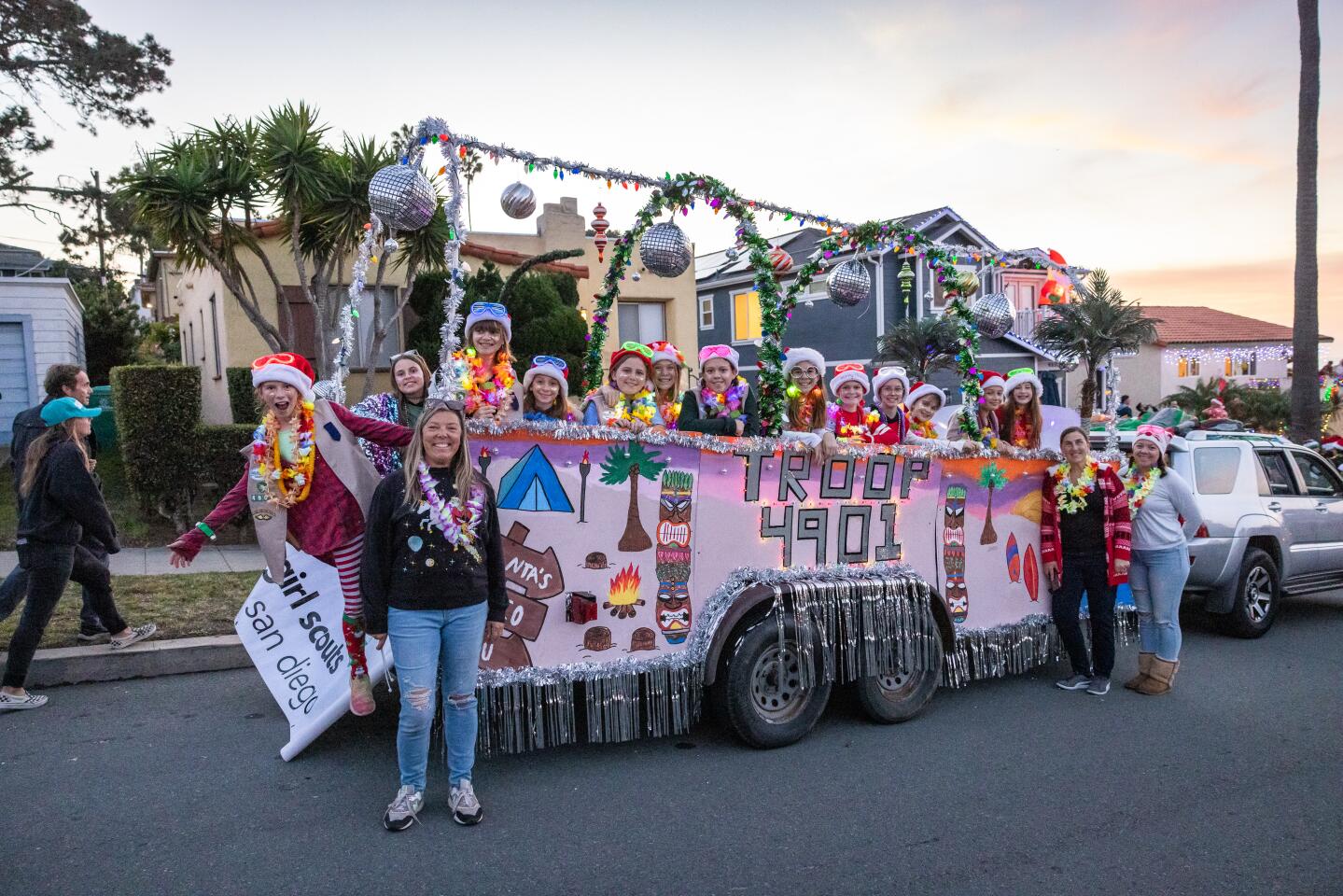 Ocean Beach Holiday Parade lights up the coast Point Loma & OB Monthly