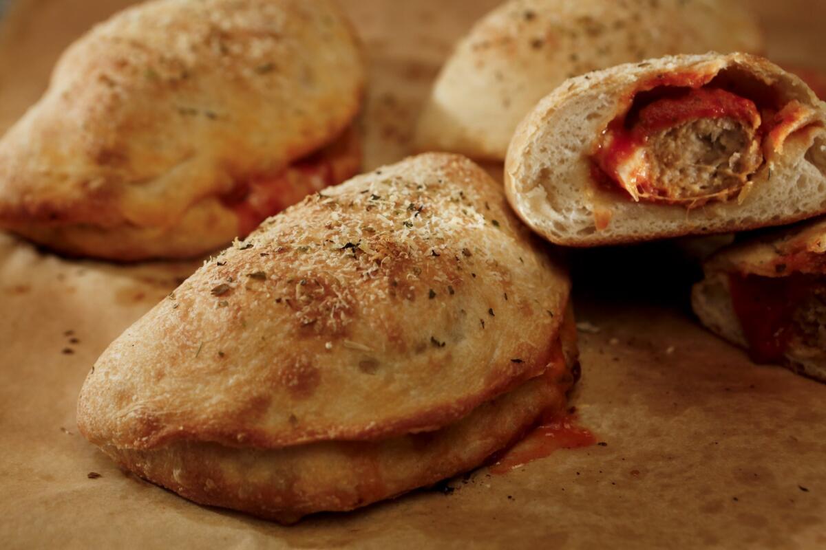 Ready-made pizza dough, found in the refrigerated section of a grocery store, can speed up preparation for these creative bites.